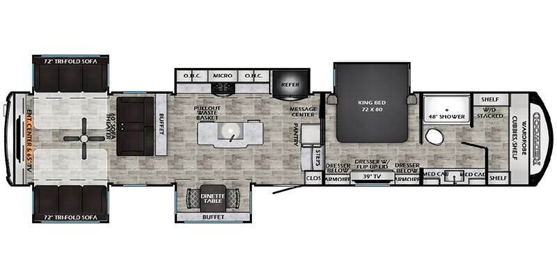 Redwood 415RD floorplan