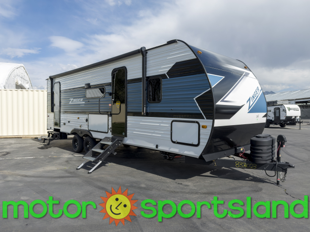 Travel trailer exterior side, 2025 ZINGER 270BH