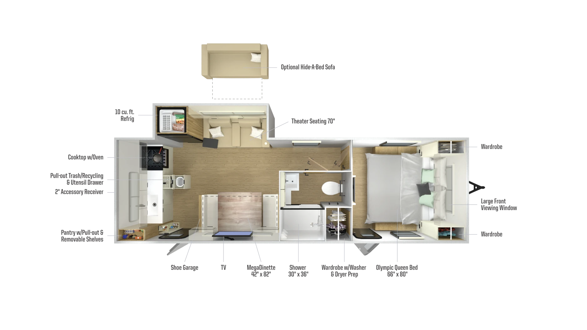 Thrive 24RKS floorplan