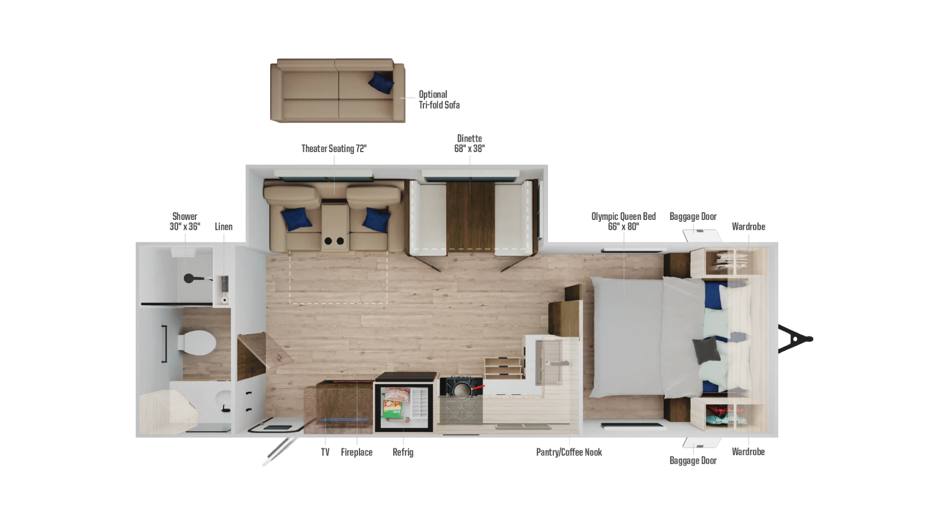 Access 24RB floorplan