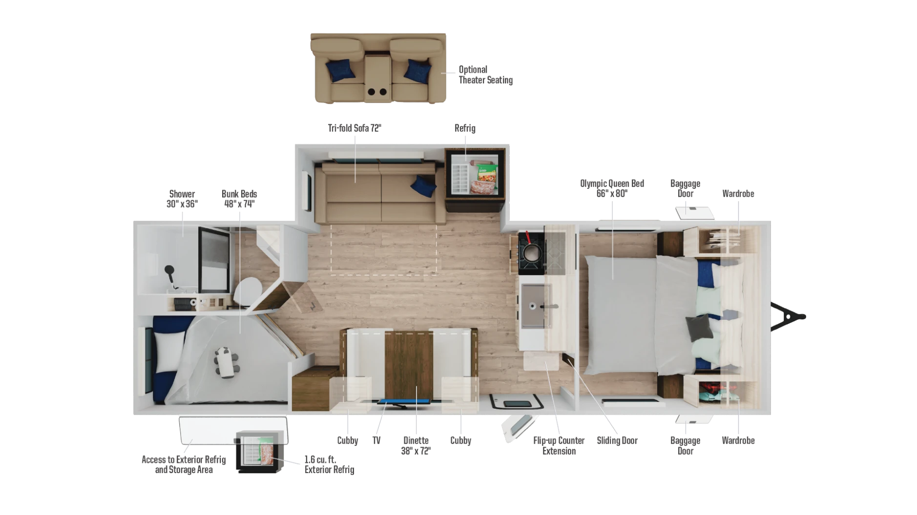 Access 25BH floorplan