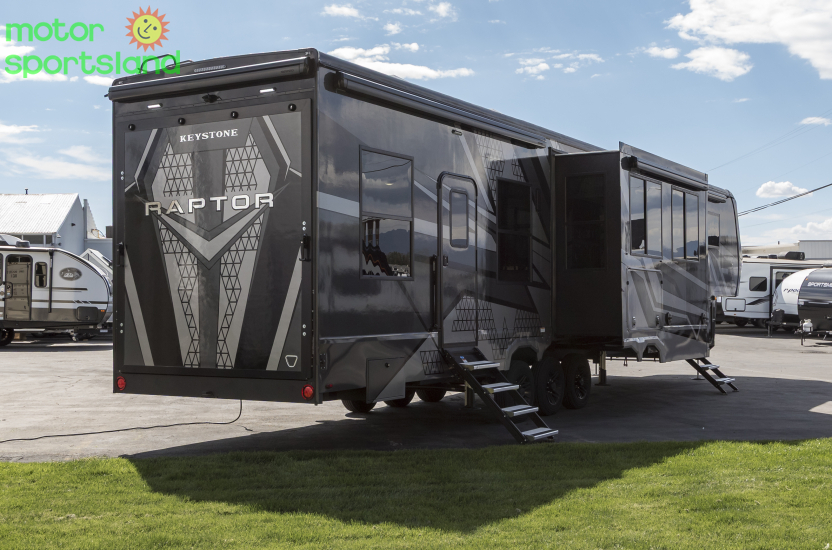 Raptor 430 — exterior side