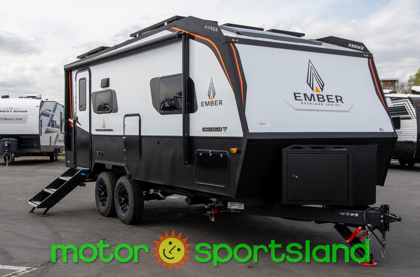 Exterior front view of a 2026 Ember Overland Series 201FBQ