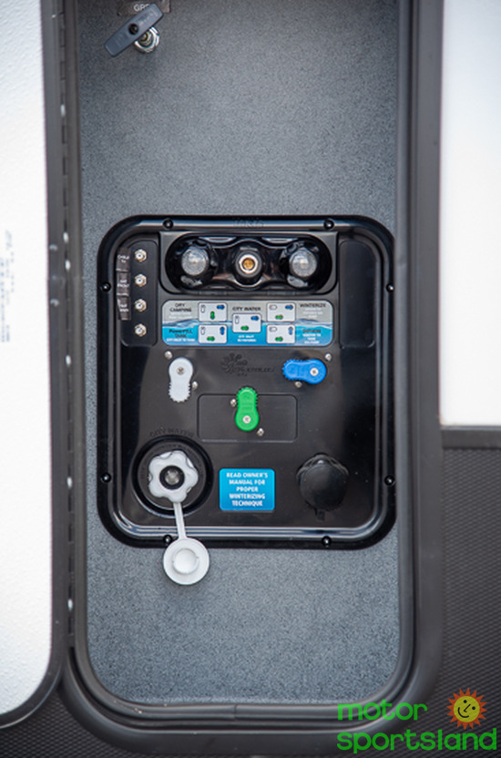 Sandpiper 3800RK — control panel