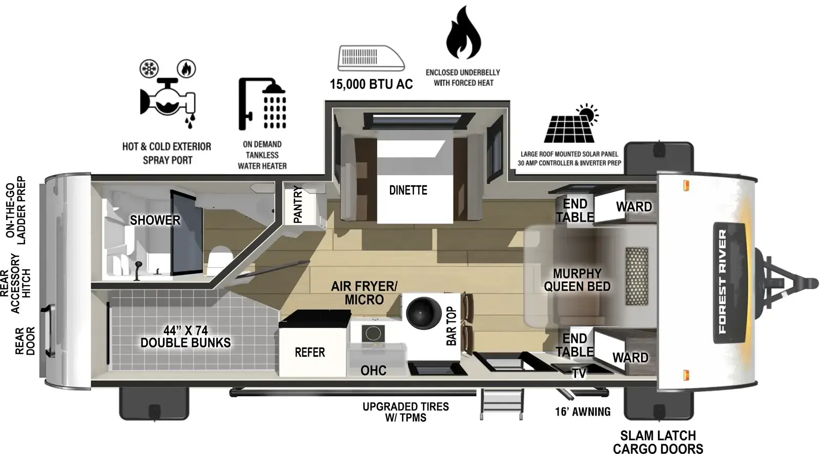 R-POD 203 floorplan