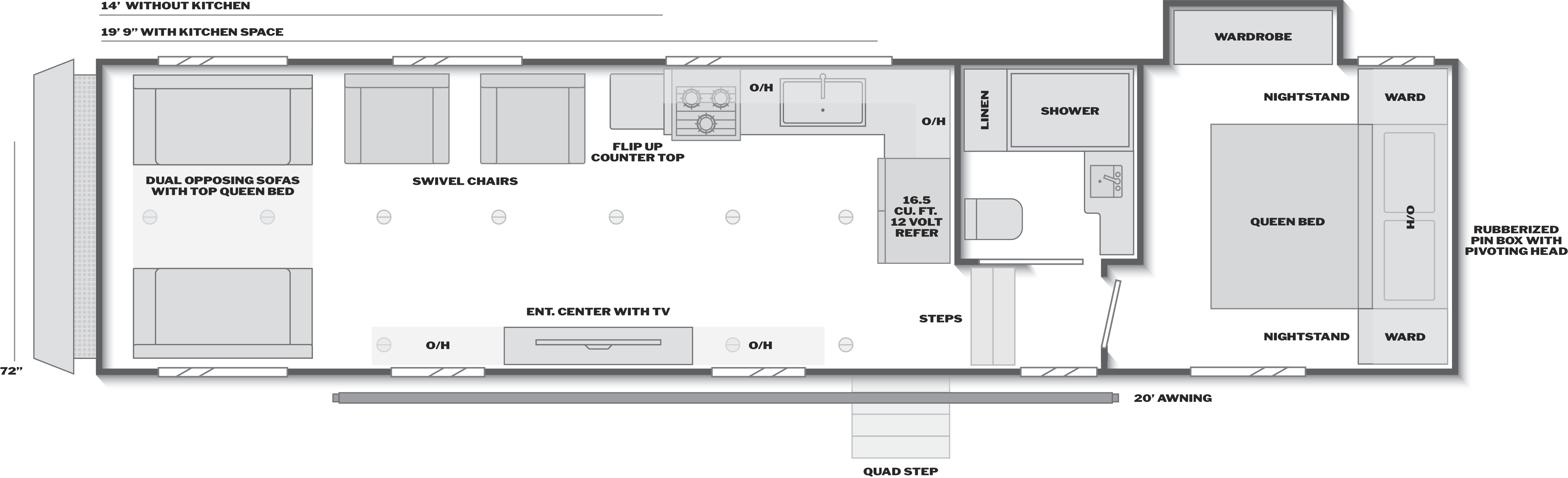 Carbon 310 floorplan