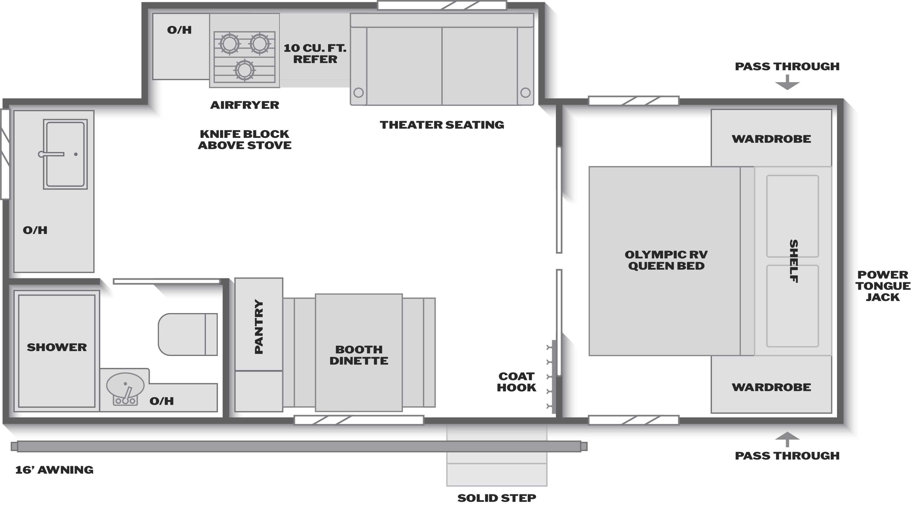 Hideout 234MLS floorplan