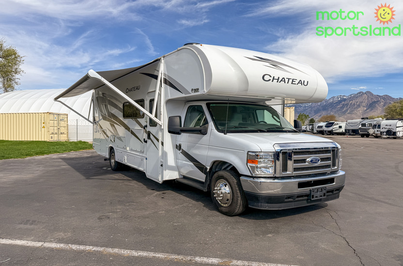 Chateau 27P — awning